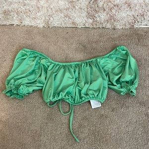 Urban Outfitters Off the Shoulder Crop Top